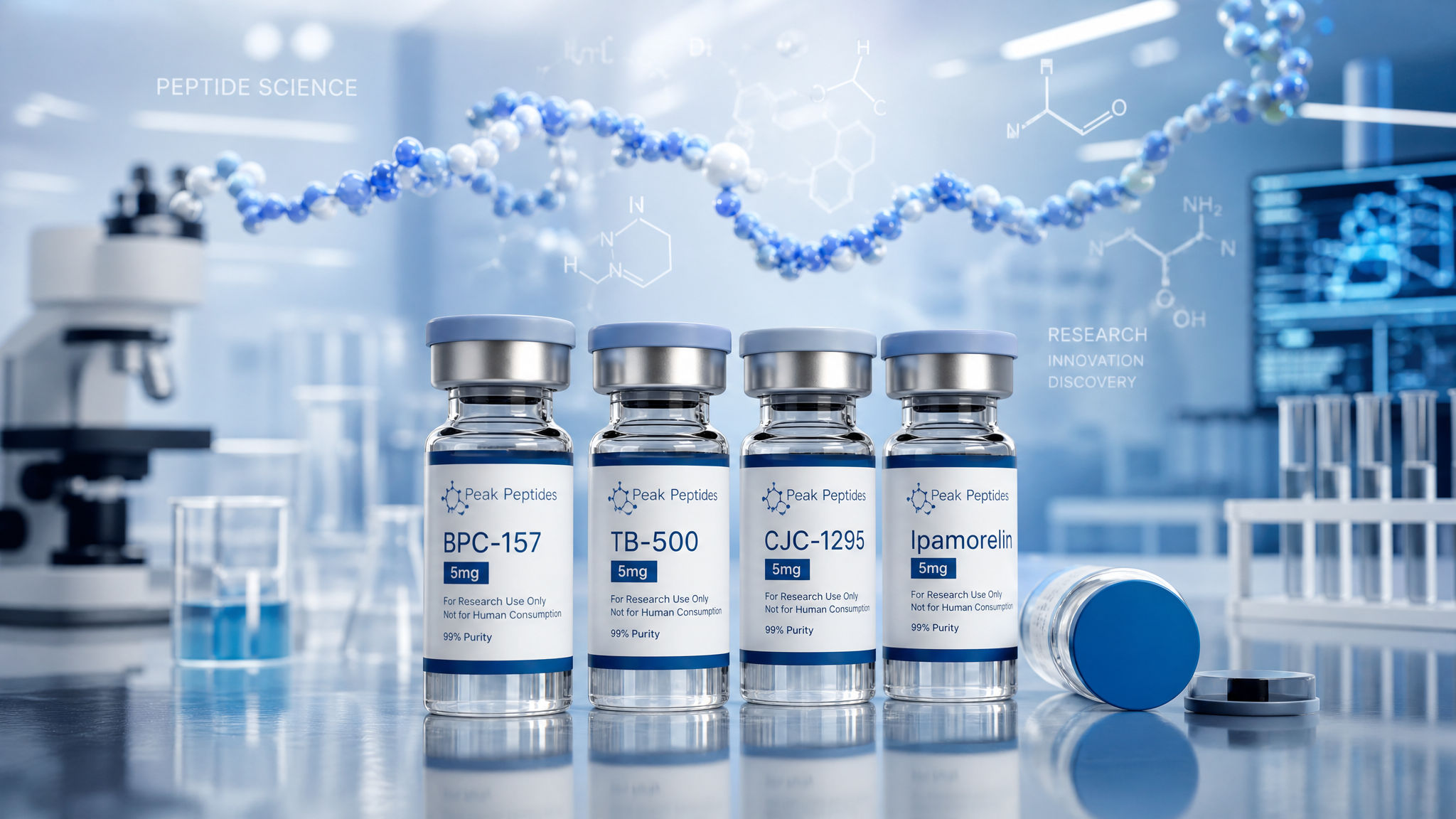 Peptide Therapy: What the Emerging Science Says About BPC-157, Sermorelin, and Healing